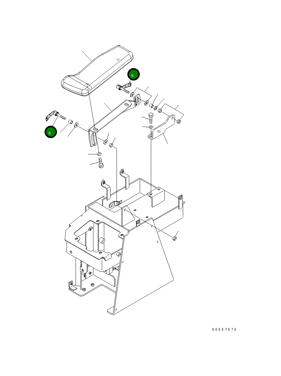 Рычаг 423-43-38170 Komatsu