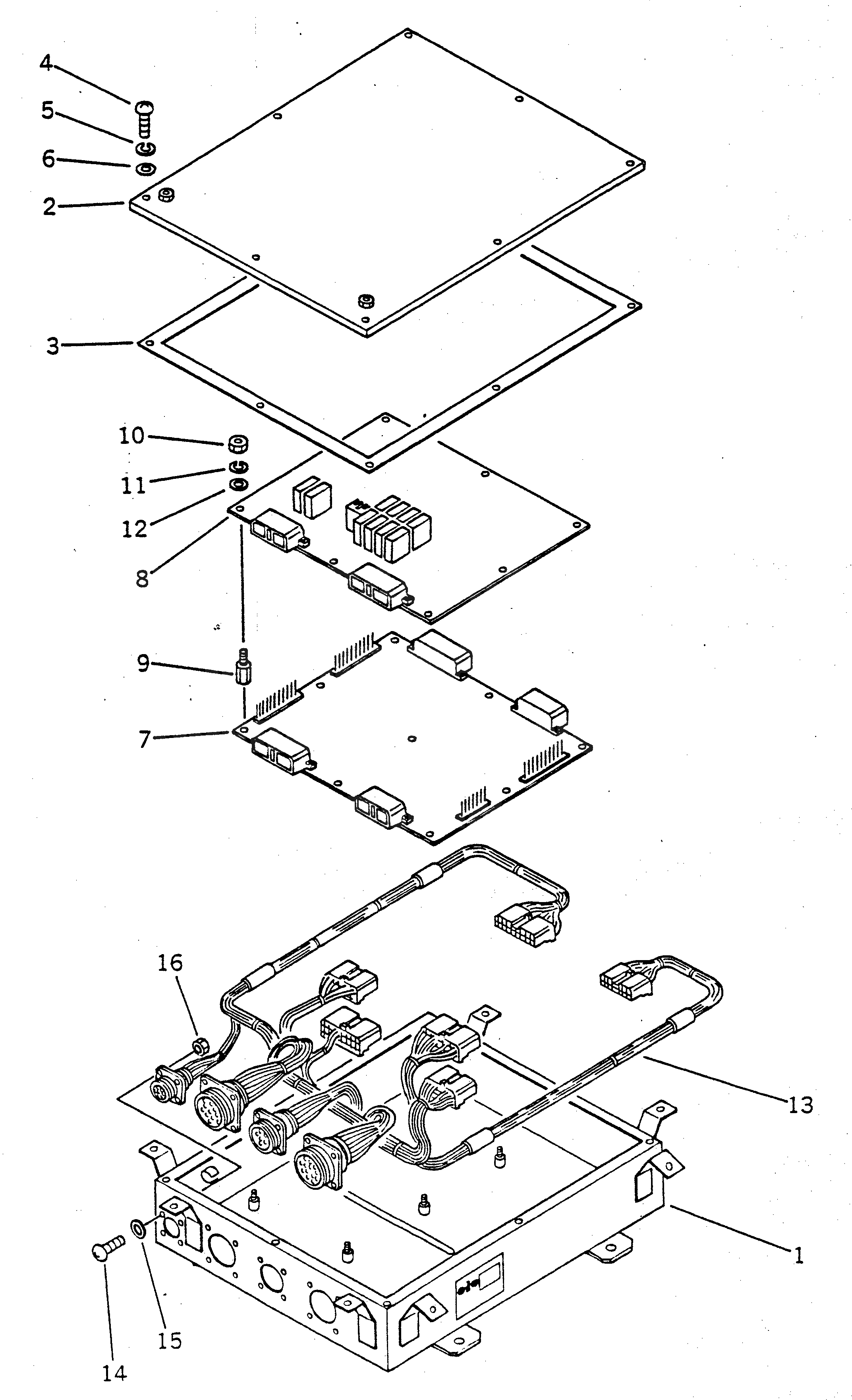 Крышка 7816-12-1020  Komatsu