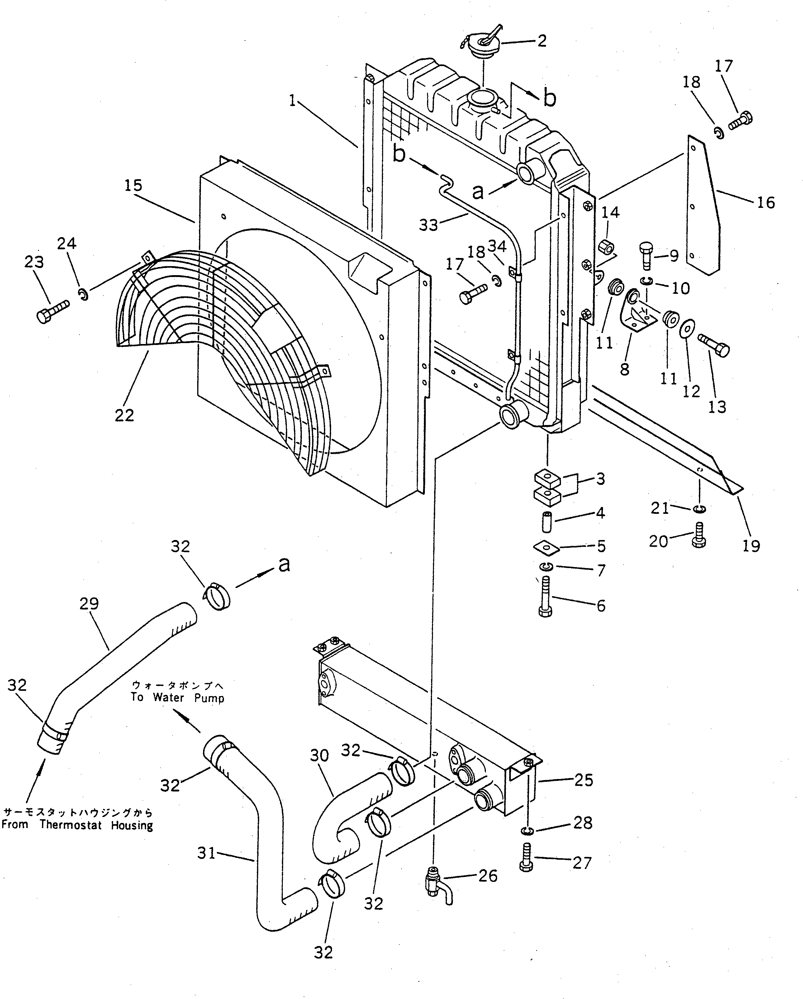Крышка 22W-03-11170 Komatsu