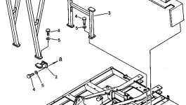 Стойка 203-54-45610 Komatsu