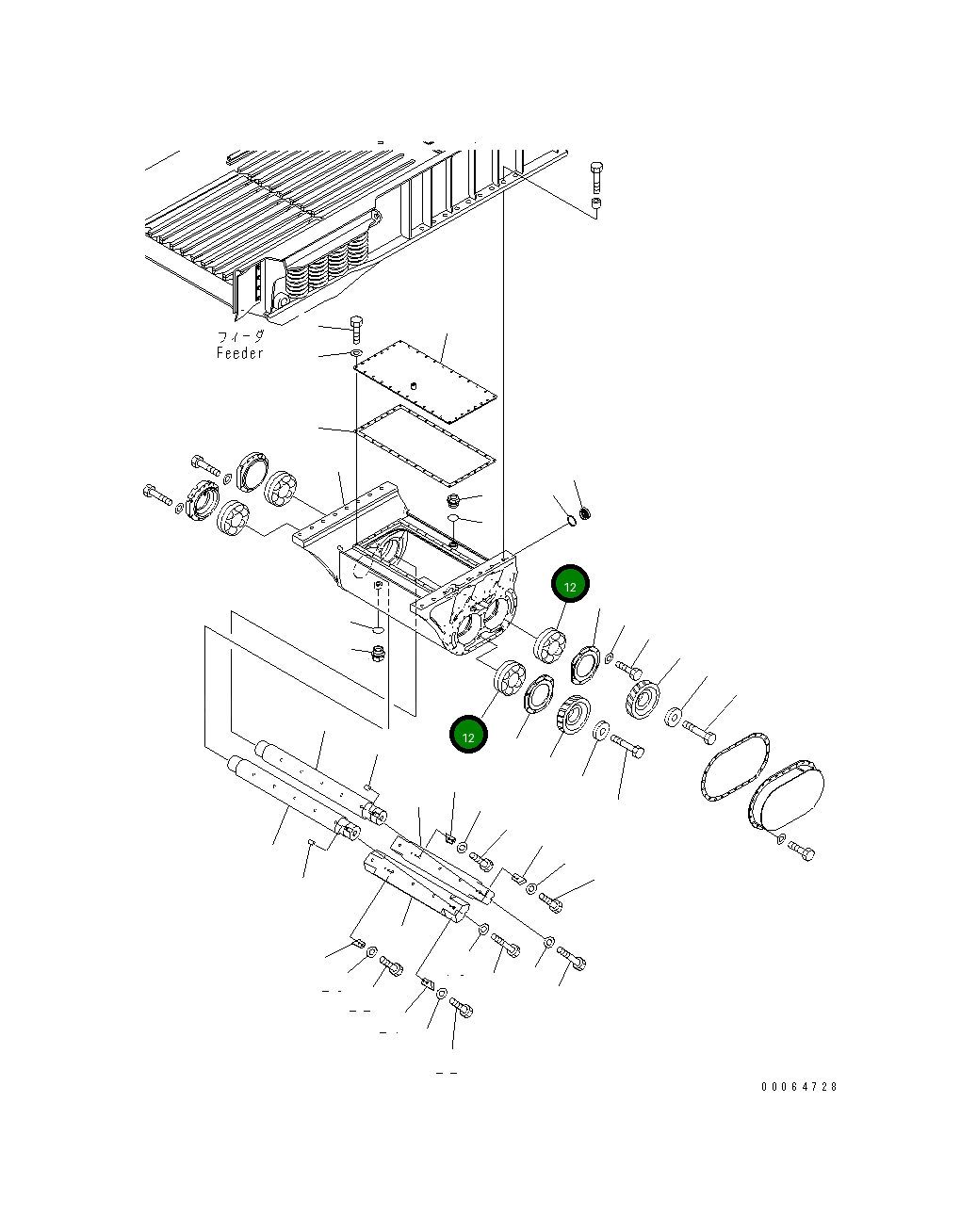 Подшипник 8234-72-2211 Komatsu