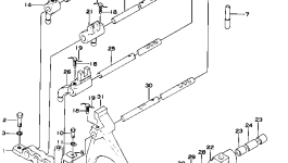 Кронштейн 175-14-13110 Komatsu