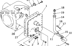Крышка 23B-22-11730 Komatsu