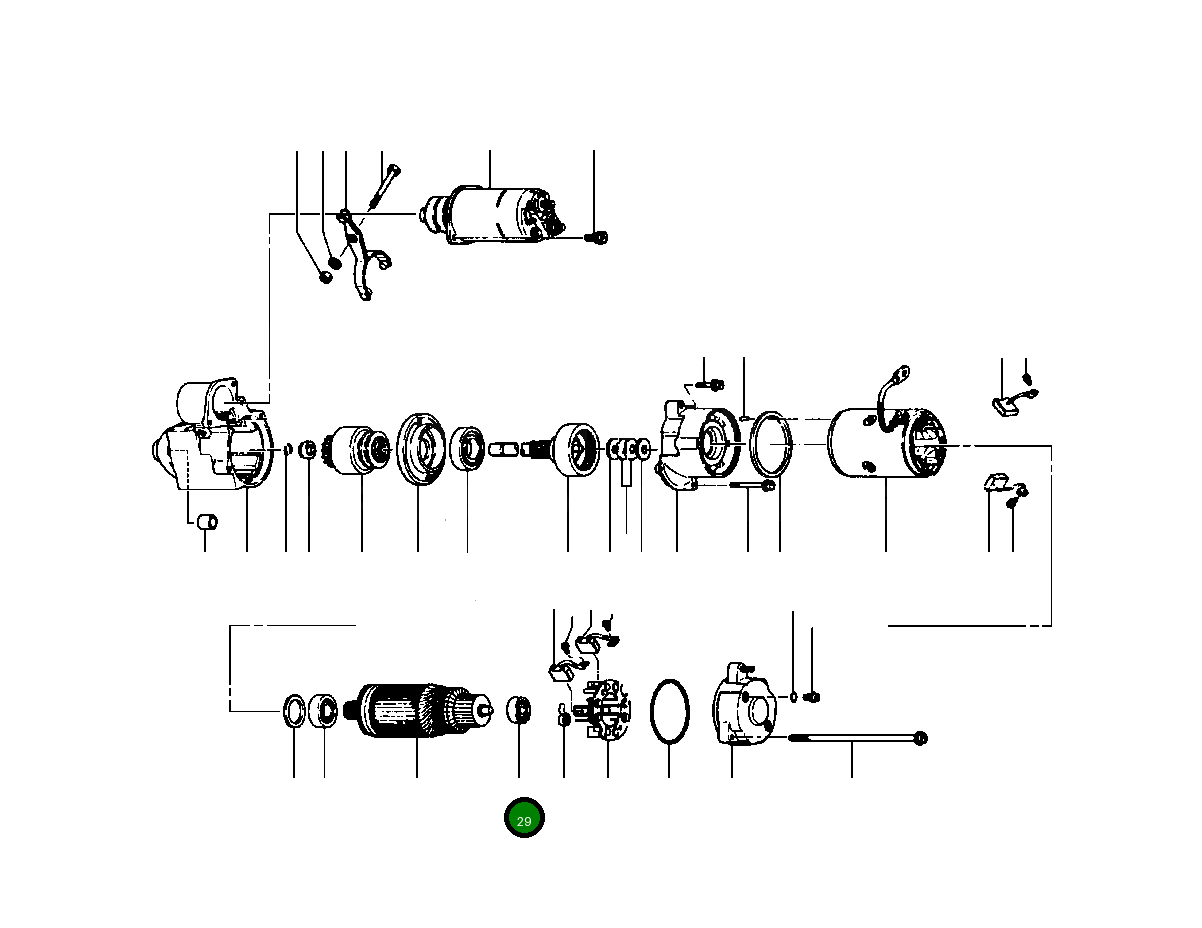 Подшипник 1298 083 H1 Komatsu