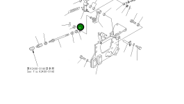 Рычаг 12G-D60-2220 Komatsu