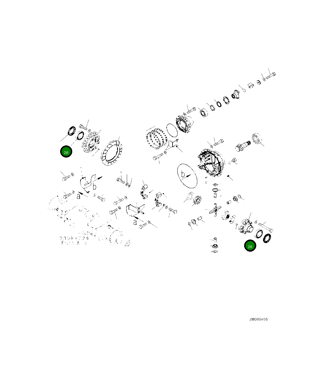 Подшипник 425-22-31850 Komatsu