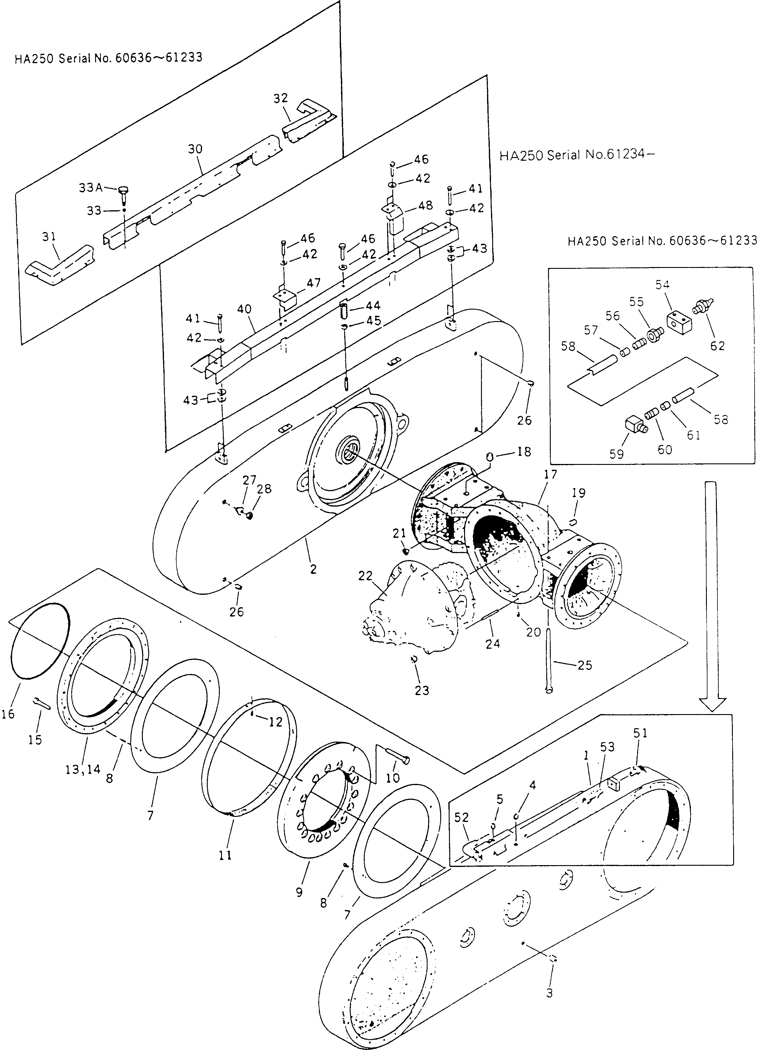 Крышка BW011587 Komatsu