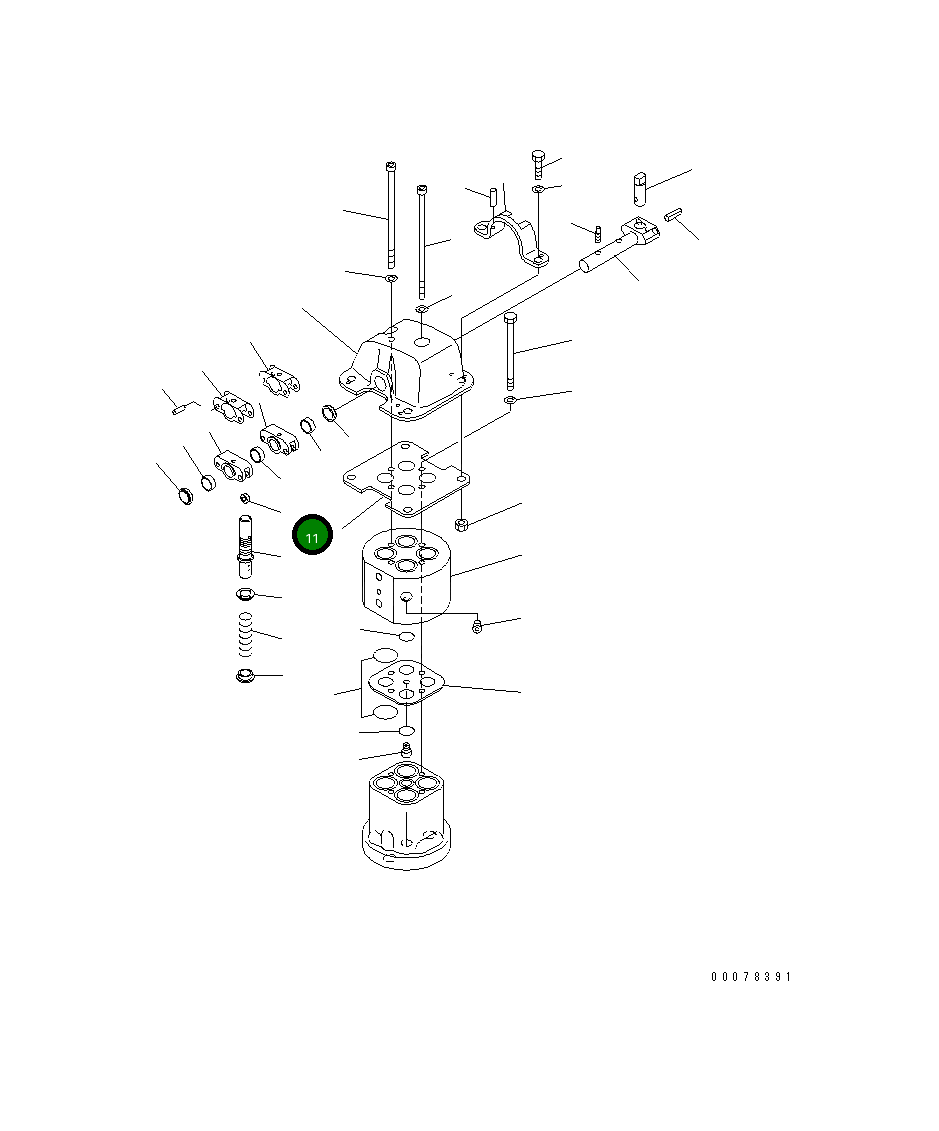 Подшипник 702-16-55310 Komatsu