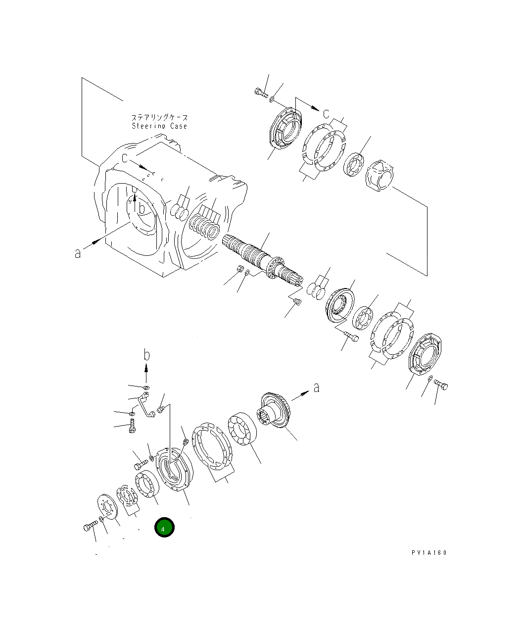 Подшипник 19M-09-11380  Komatsu