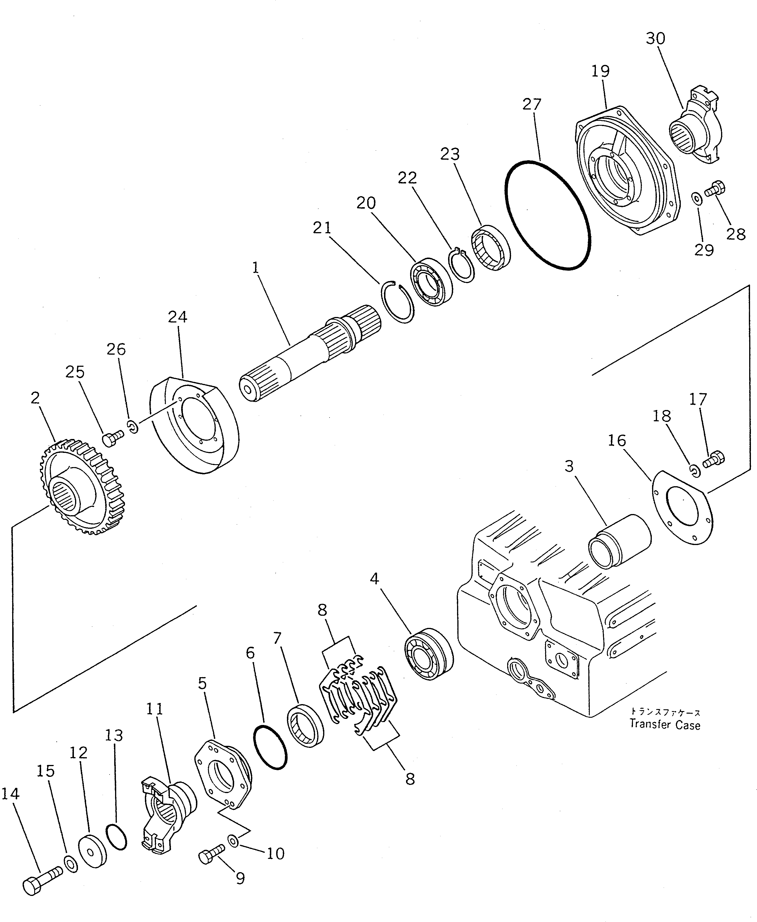 Крышка 424-15-13850  Komatsu