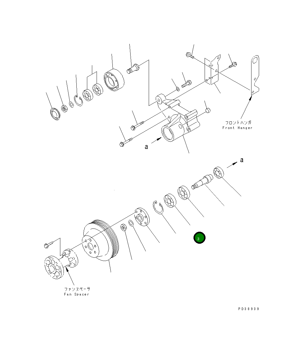 Подшипник 06037-06305 Komatsu