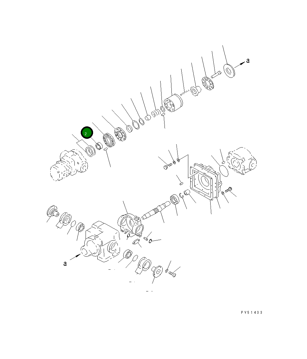 Подшипник 273-61-11470 Komatsu
