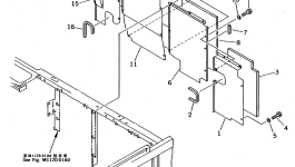 Крышка 209-54-63431 Komatsu