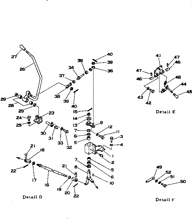 Рычаг 175-76-27850 Komatsu