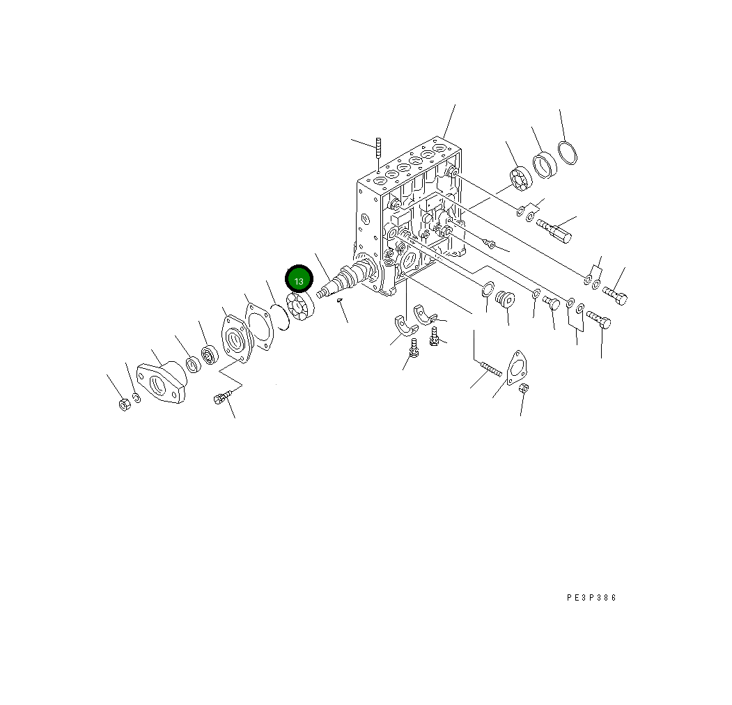 Подшипник DK035302-0600 Komatsu