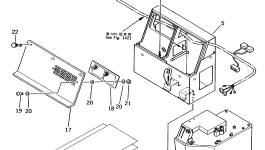 Крышка 421-54-12541  Komatsu