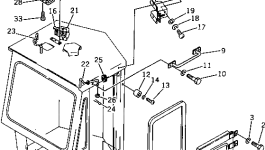 Палец 04050-01210 Komatsu