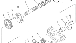 Крышка 424-15-13850  Komatsu