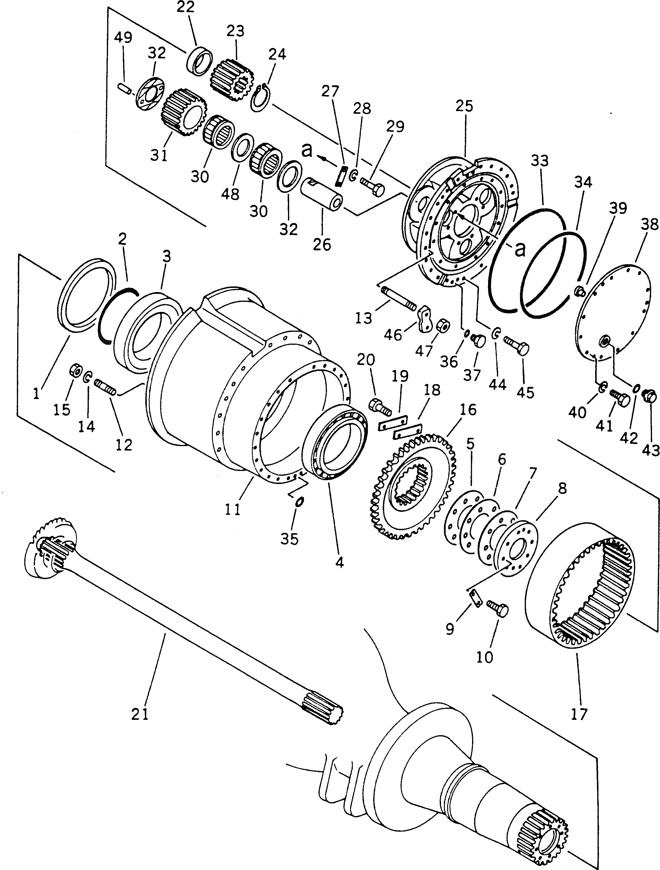 Подшипник 285-22-12290 Komatsu