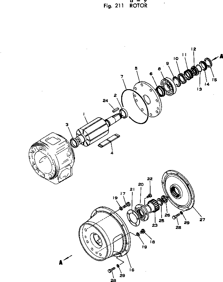Крышка M710019002210  Komatsu