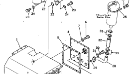 Прокладка 262-60-13130 Komatsu