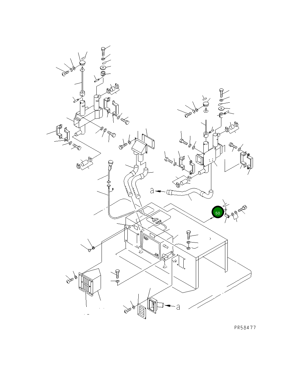 Рычаг 234-807-7660 Komatsu