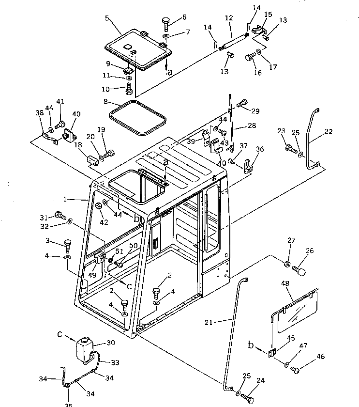 Крышка 20G-54-18150 Komatsu