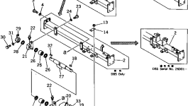 Вал 154-43-15541 Komatsu