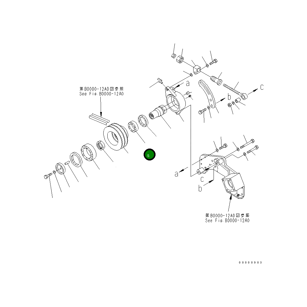 Подшипник 06340-06010 Komatsu
