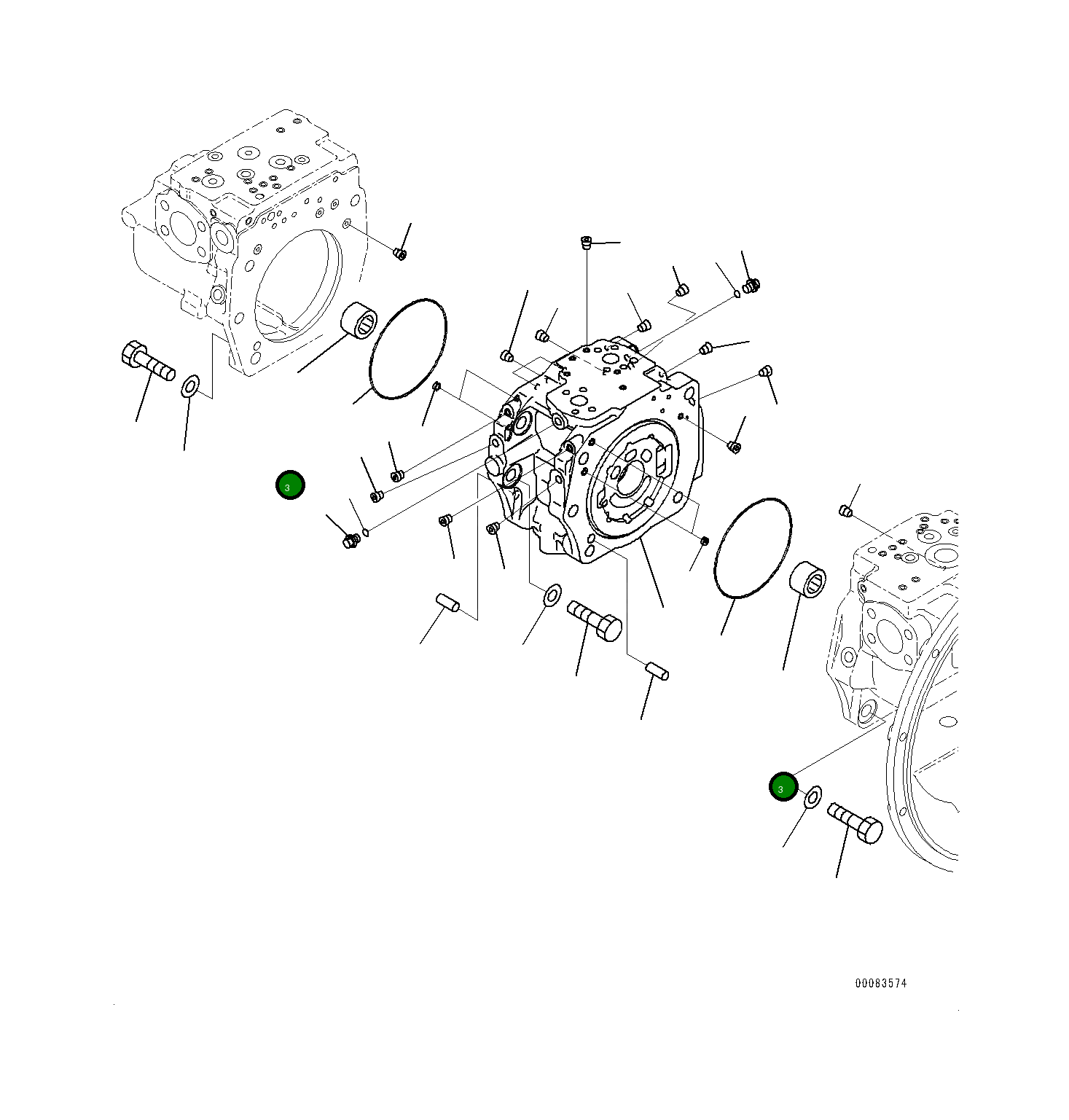 Подшипник 708-2H-12430 Komatsu