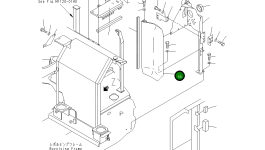 Крышка 22B-54-19170NK Komatsu