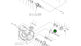 Подшипник 17A-09-11110 Komatsu