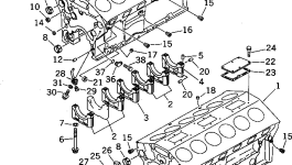 Крышка 6215-25-1610  Komatsu