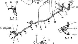Клипса 195-979-3560 Komatsu