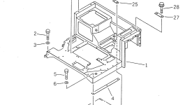 Крышка 195-54-25280 Komatsu