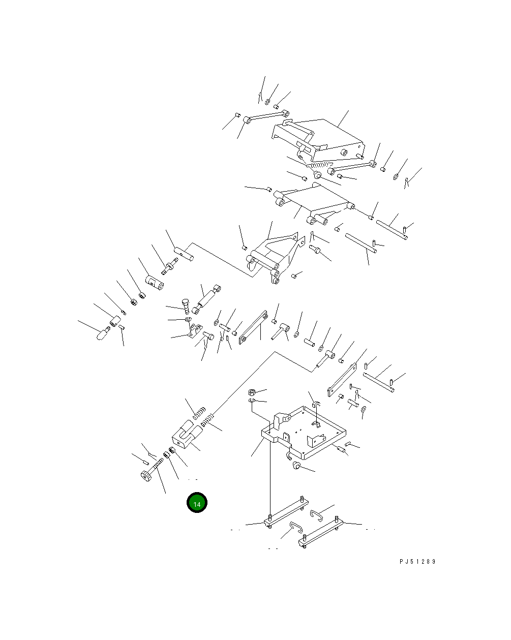 Подшипник 232-57-57380 Komatsu