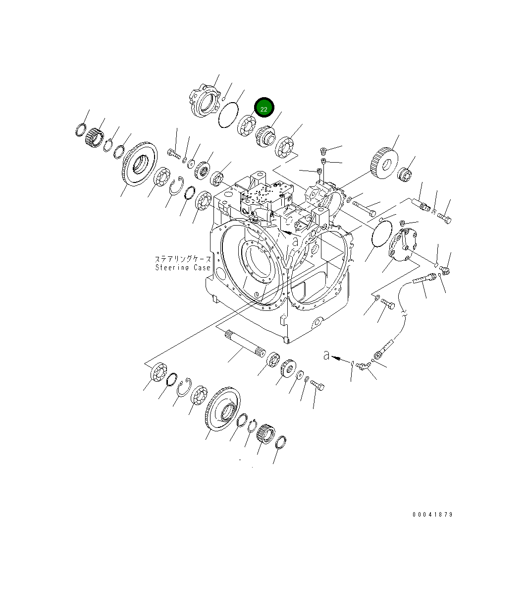 Подшипник 17A-22-29330  Komatsu