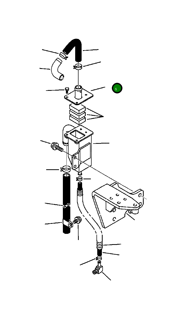 Крышка YM123901-03250 Komatsu
