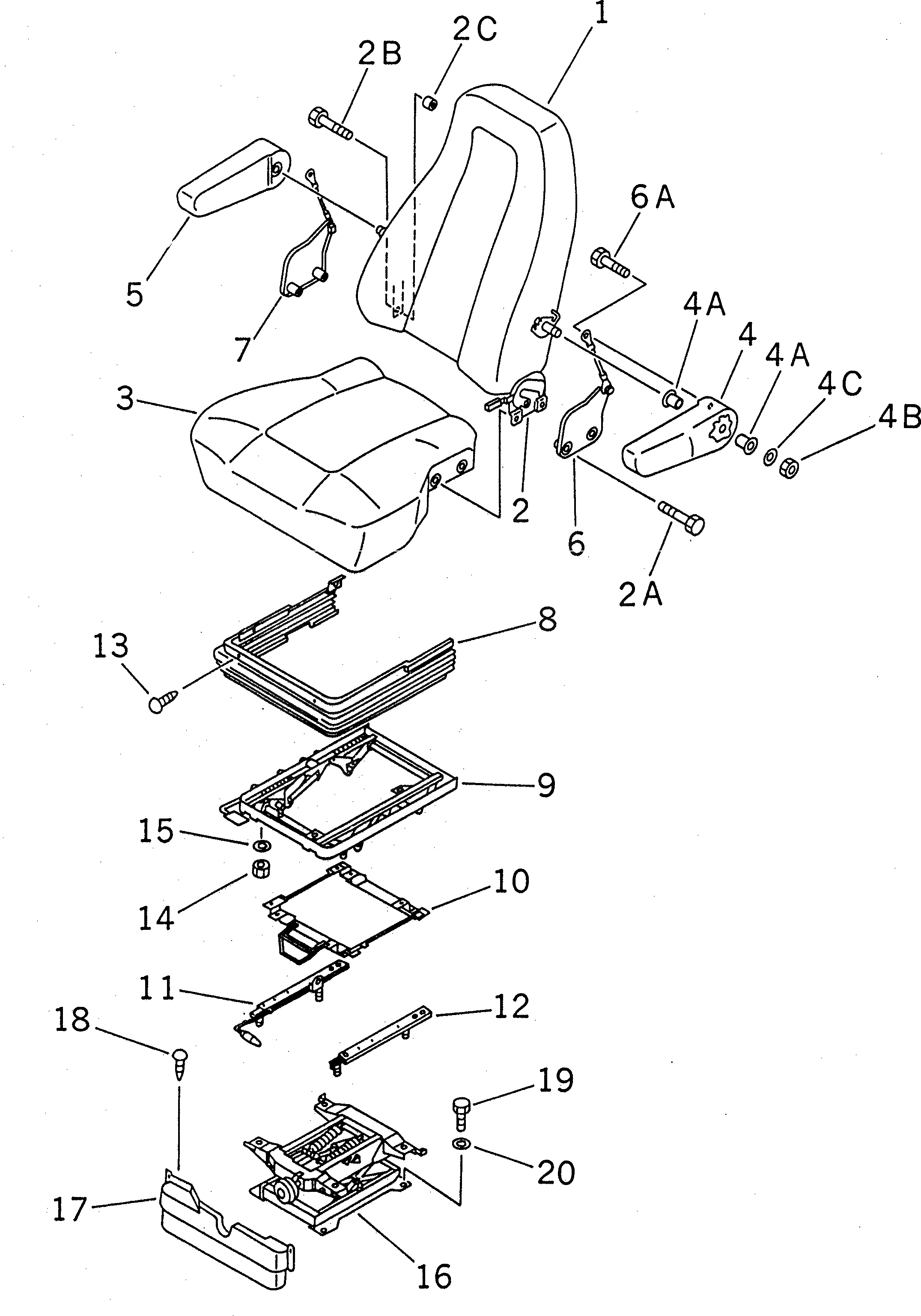 Крышка 20Y-57-21420 Komatsu