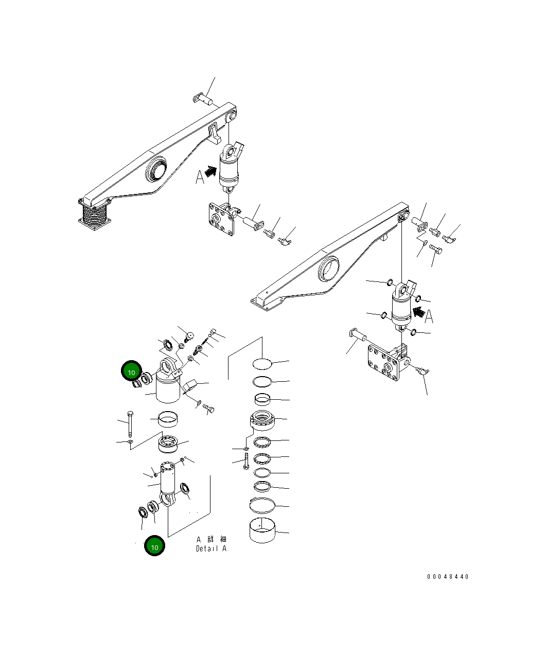 Подшипник 566-50-11461 Komatsu