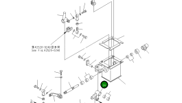 Рычаг 12G-X54-3311 Komatsu