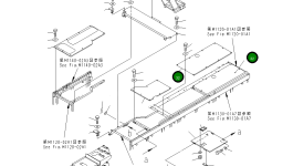 Крышка 21T-54-68152 Komatsu
