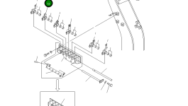 Рычаг 12G-X54-3241 Komatsu