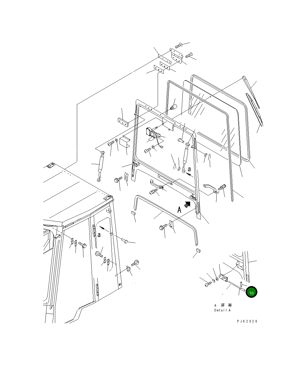 Рычаг 362-56-42490  Komatsu