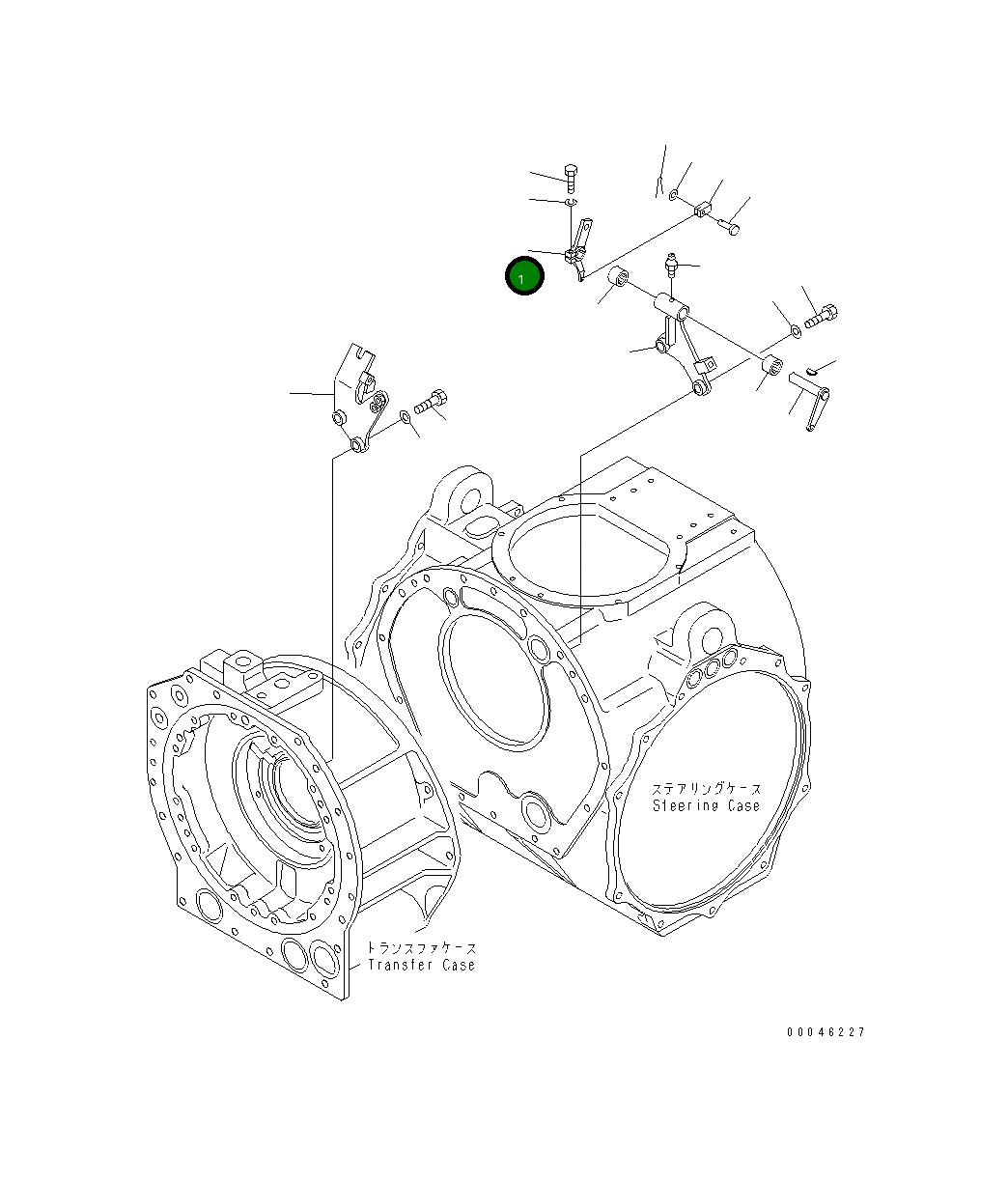 Рычаг 195-43-65340 Komatsu