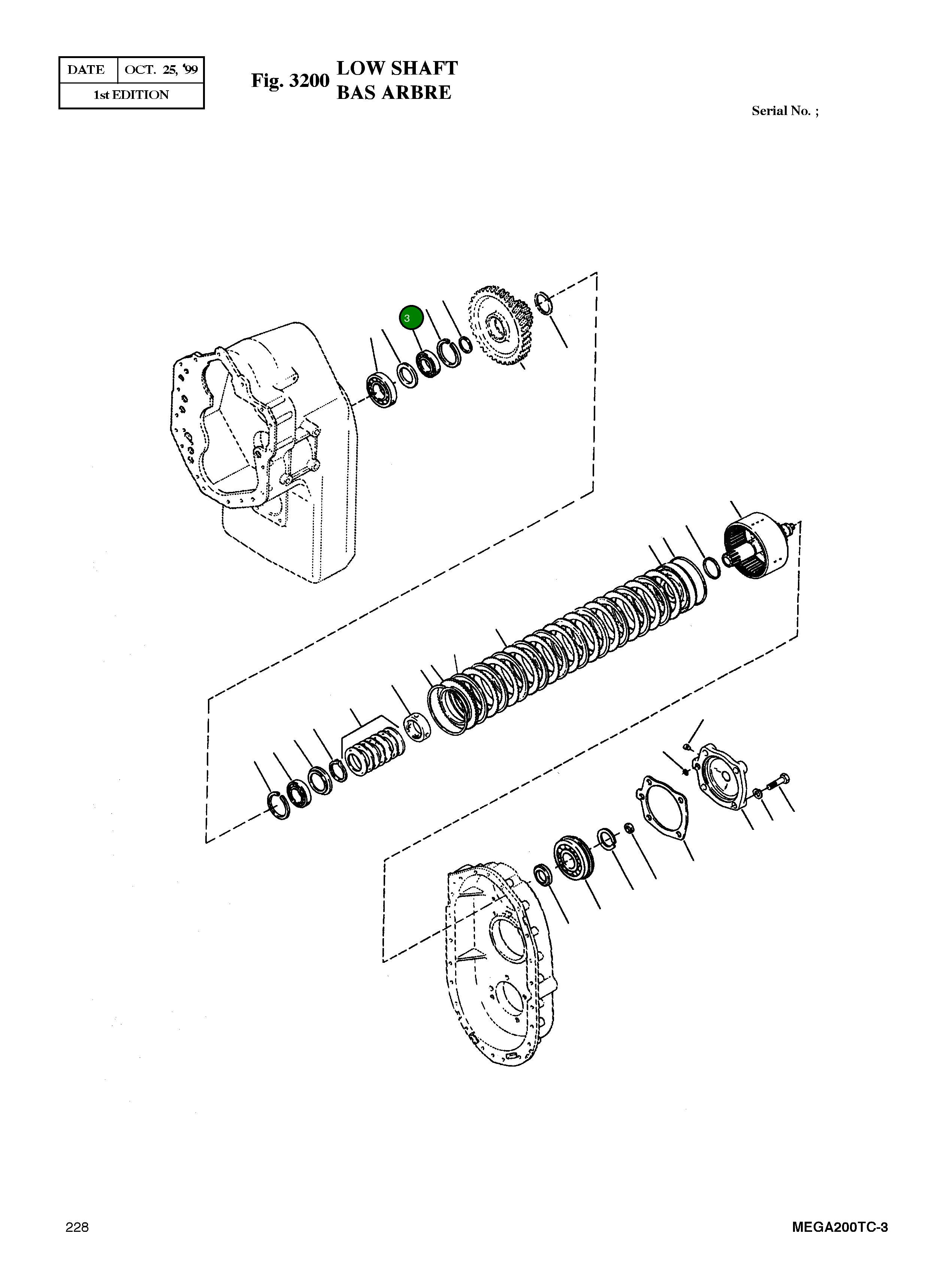 Подшипник 241818 Komatsu