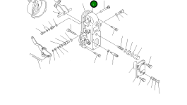 Крышка DK154500-8320 Komatsu