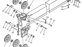 Палец 22X-70-11361 Komatsu