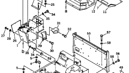Крышка 425-54-12670  Komatsu