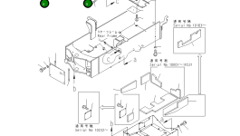 Крышка 415-54-21421 Komatsu